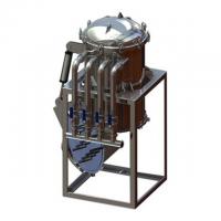 China Industry Stainless Steel Candle Filter Machine for Water Treatment Capacity 500L-2000L factory