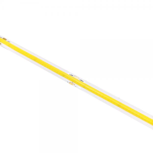 Quality No Soldering Joint 10m / Reel Cob Led Strip Light  24v 480led for sale