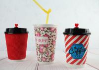 China Custom Printed Coffee Cups / Insulated Hot Beverage Cups / Juice Cups factory