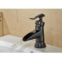 China ROVATE Antique Black Painting Bathroom Basin Faucets Classic Single Handle factory