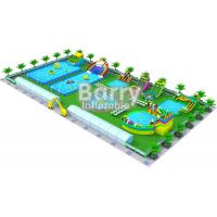 China Inflatable Dry Water Park Equipment Playground Business Plan PVC Tarpaulin 0.9mm factory