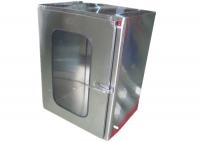 China Stainless Steel Cleanroom Pass Box Clean Room Electric Inter Locker 110V / 50HZ factory