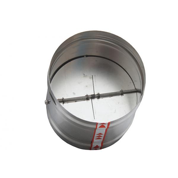 Quality 6 Inch Round Stainless Duct Zone Dampers Check Valve Back Draft Air Damper for sale
