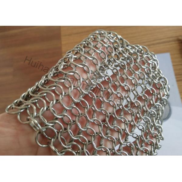 Quality China mail Stainless Steel Metal Mesh Curtains For Interior Exterior Decoration for sale