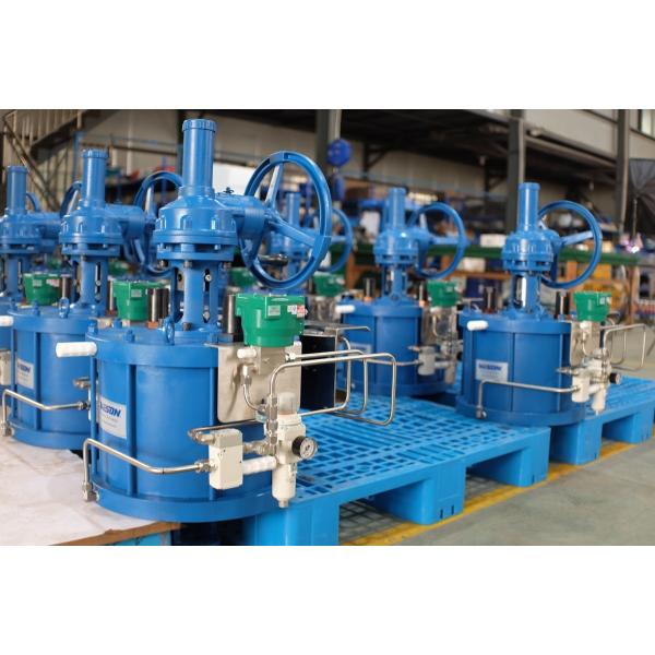 Quality Carbon Steel Pneumatic Gate Valve Actuator / Linear Rotary Actuator Heavy Duty for sale