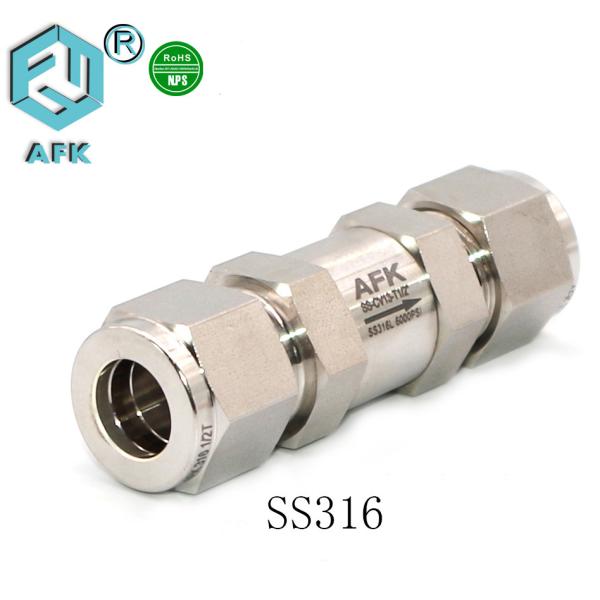 Quality Stainless Steel Check Valve for Gas Flow Control for sale