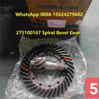 China 275100167 Spiral Bevel Crown Wheel Pinion Gear XCMG ZL150GN Wheel Loader Spare Parts factory