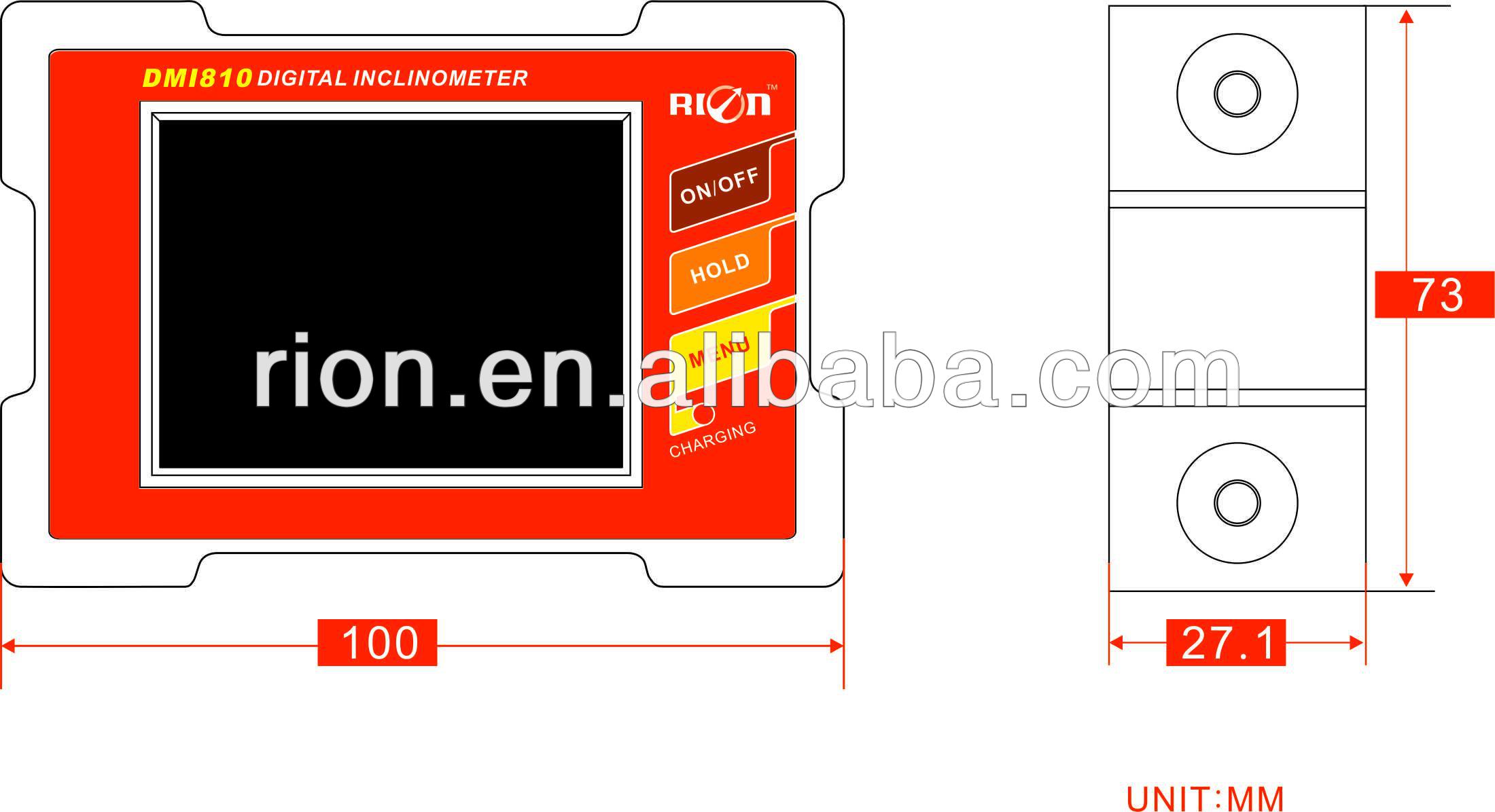 Digital Inclinometers - Multi-axis, resolution 0.1 - 0.001deg, Slope Meter | Digital Clinometer