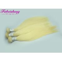China Straight Coloured Human Hair Extensions , Honey Blonde Unprocessed Human Hair Weave factory