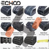 China ECHOO Rubber Tracks For Excavators Mini Diggers , Compact Track Loader factory