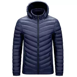 Quality knitted clothin Reversible Goose Down Jacket Mens Puffer Jacket Motorcycle for sale