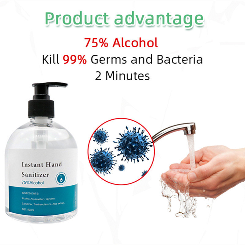China Antiseptic Alcohol Waterless Hand Sanitizer Anti Bacterial Long Lasting Protection factory