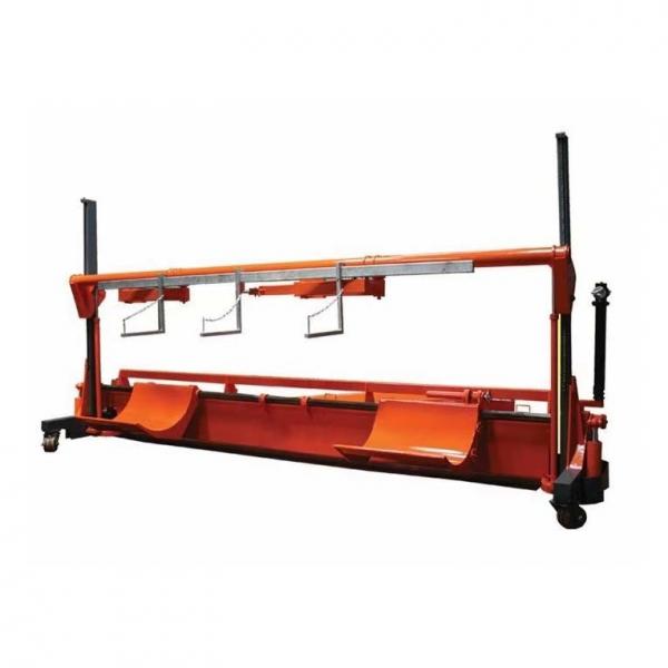 Quality Hydraulic Double Twin Warp Beam Trolley Lift With Harness Mounting Device for sale