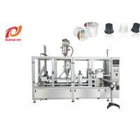 china Double Lanes 6000pcs/Hour 25L K Cup Filling And Sealing Machine