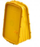 China Yellow leather Below Box Bee Hive Equipment , Bee Hive Tool For Beekeepers factory