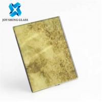 China Large Decorative Wall Mirrors , 5mm Antique Style Mirror Glass For Doors / Wardrobe factory