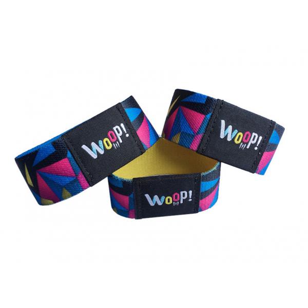 Quality Nfc UHF RFID Fabric Wristband Festival Band For Social Distancing for sale