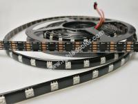 China WS2812B WS2813B digital led strip with the capacitance and resistance packaged inside 5050 led factory