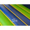 China Hot commercial outdoor crayon inflatable bounce house with basketball ring N slide inside for kids parties factory