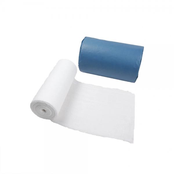 Quality 4ply High Absorbent Disposable Gauze Rolls Cotton for sale