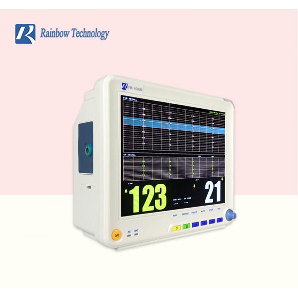 Quality color TFT Multi Parameter Fetal Monitor Toco FHR Fetal Heart Rate Machine for sale