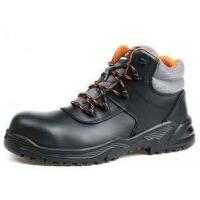 Quality Size UK2-13 Mid Cut Industrial Safety Shoes Mid Sole Non Slip Steel Toe Shoes for sale