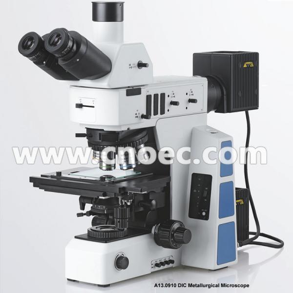 Quality APO DIC Metallurgical Optical Microscope Halogen Lamp Illumination for sale