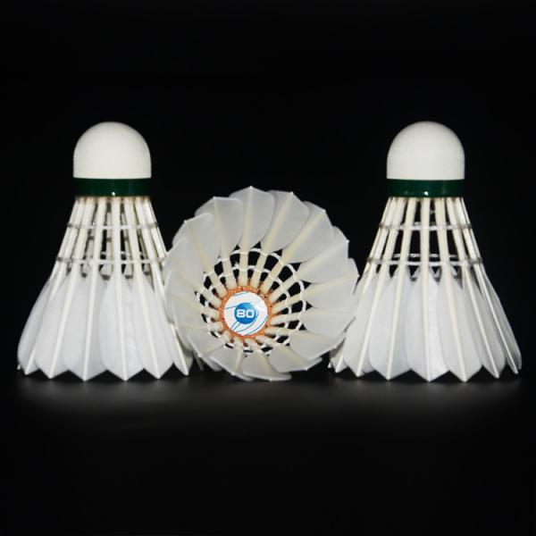 Quality Super Class Goose Feather Shuttlecock Badminton For International Tournament for sale
