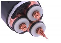 China 3 Core Medium Voltage PVC Sheath 33kV XLPE Electrical Cable factory