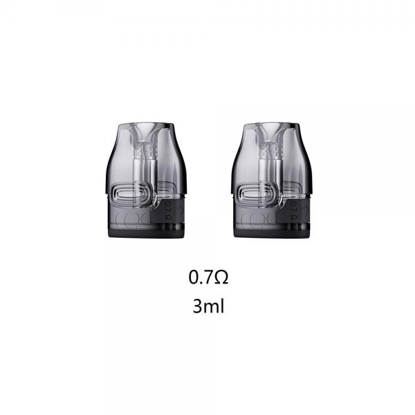 Quality 2pcs Empty Pod Cartridges Replacement 0.7 / 1.2Ω Voopoo Vmate V2 for sale