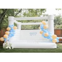 China Modern Outdoor Luxurious Jumping Bounce Large White Inflatable Bounce House factory