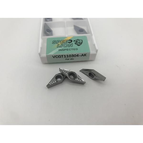 Quality Finishing Process Carbide Insert For Aluminum VCGT110304 CNC Machine Use for sale