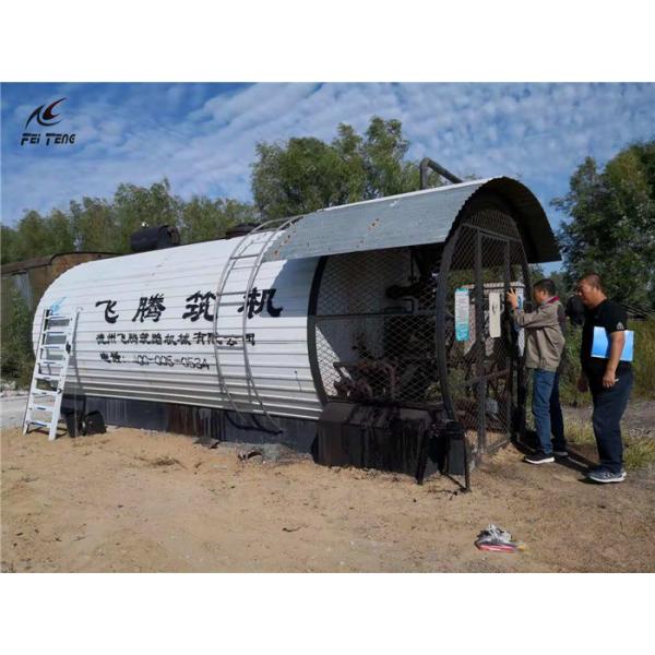 Quality Q235B Steel Asphalt Heating Tank With Electric Heater Indirect Heating for sale
