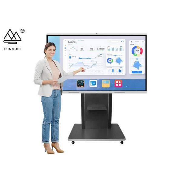 Quality CNAS Touchscreen Monitor 55 Inch Education Interactive Whiteboard 4K FHD for sale