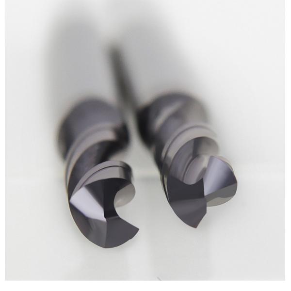 Quality Coolant Indexable Tungsten Carbide Twist Drill Bits Straight Shank For CNC for sale