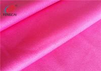 China 100 Warp Polyester Tricot Knit Fabric Stretch Fleece Fabric For School Uniform factory