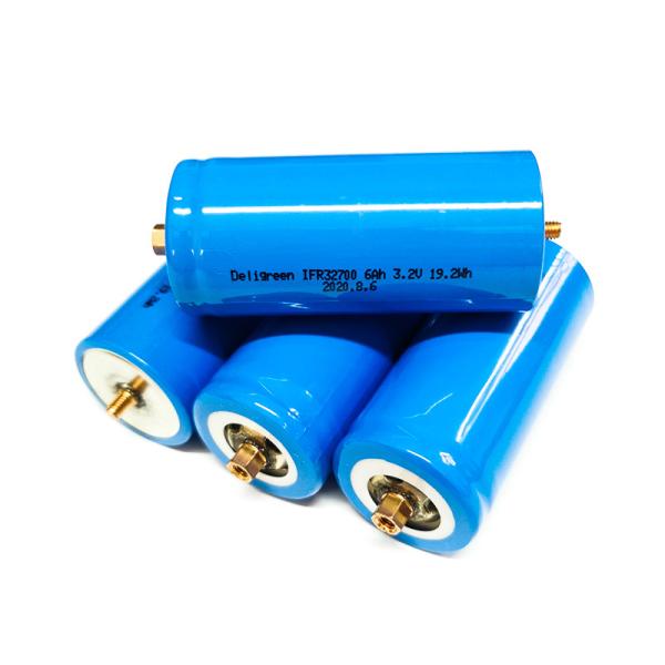 Quality 32700 3.2V 6000mah Cylindrical Lithium Ion Battery for sale