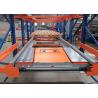 China Durable Radio Shuttle Racking System Dynamic Steel Metal Pallet Rack Storage factory