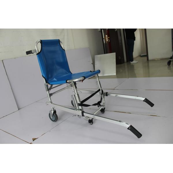 Quality 20in Wheeled Steps Manual Stair Climbing Wheelchair Stretcher Without Armrests for sale