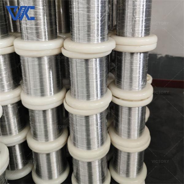 Quality Bright Annealed Soft FeCrAl Alloy 0Cr21Al6 OhmAlloy142A Heating Resistance Round Wires for sale