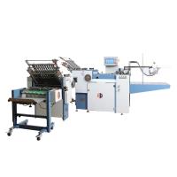 Quality Cross Fold Automatic Letter Folding Machine With 6 Buckle Plate Belt Driving for sale