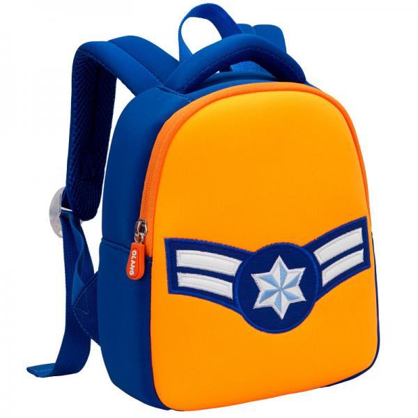 Quality BSCI Airplane Pilots Kids Toddler Backpack Neoprene Kindergarten Waterproof for sale
