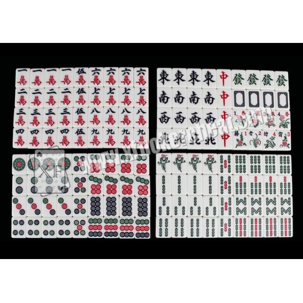 Quality Chinese Unique Marked Gambling Mahjong 136 Pieces For Entertainment for sale