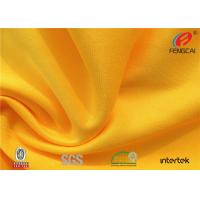 China Waterproof stretch Polyester spandex Knitted fabric for school sports uniform factory