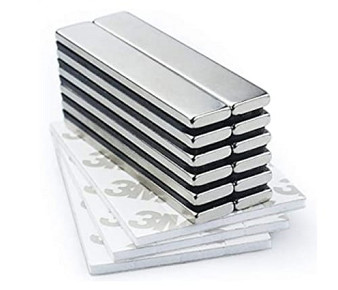 Quality Rare Earth Long Neodymium Bar Magnets 60 x 10 x 3 N45 Grade Multifunction for sale