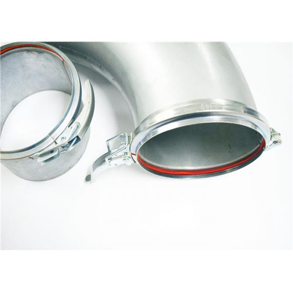 Quality Hop Dip Quick Release Pipe Clamp Galanized Pressed Tight For Industry Seamless for sale