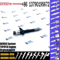 China 23670-30120 095000-7810 Diesel fuel Common Rail Injector Assembly 23670-30120 095000-7810 For T-oyota Dyna factory