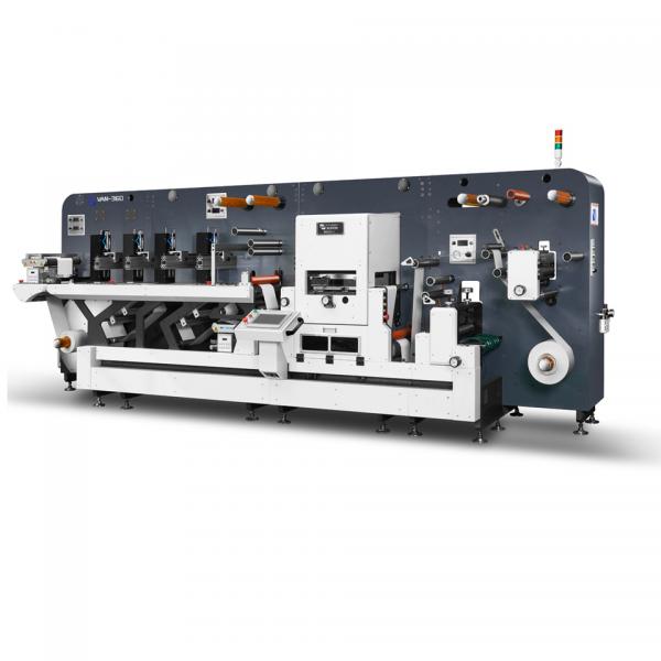 Quality Label Auto Rotary Die Cutting Machine Precise 2KW 100KN Max Cutting Force for sale