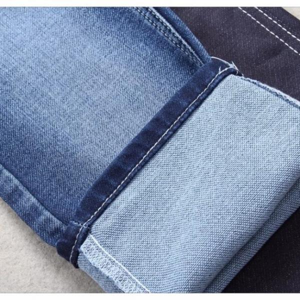 Quality 73% Cotton 25% Spandex Stone Washed Denim Fabric For Jeans Skirt for sale