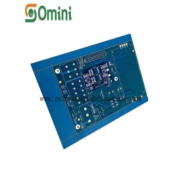 Quality 4L High TG PCB Board Fabrication Blue Soldermask PCB For Industrial Equipment for sale